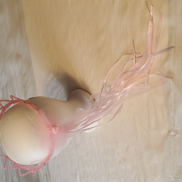 ๐4/$25 Girls Princess Beaded Tiara - Pink Iridescent - Picture 5 of 11